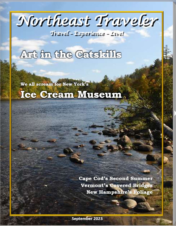 Cover of the September 2023 issue of Northeast Traveler Magazine