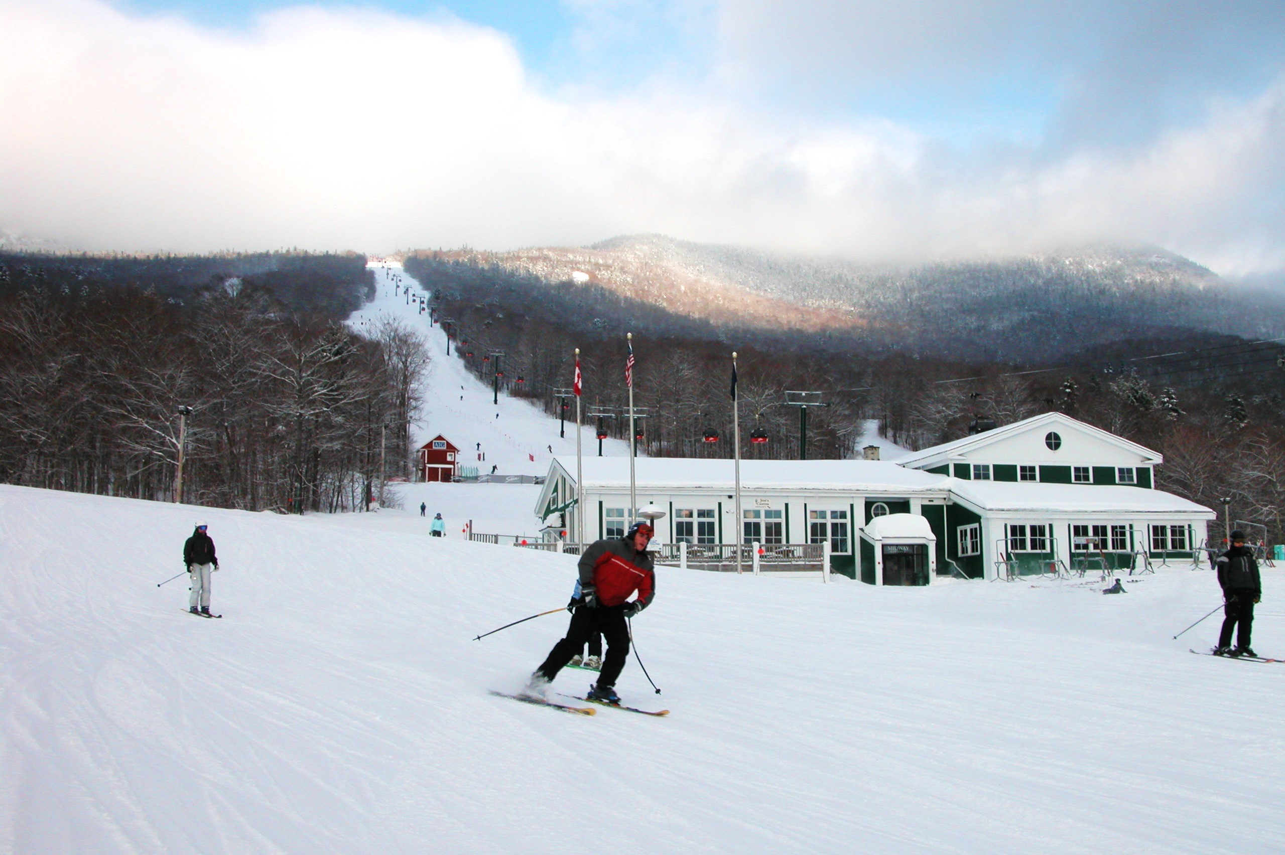 Winter fun in Stowe Vermont